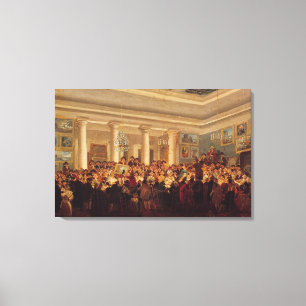 Toile Vente publique au lingot d'hôtel
