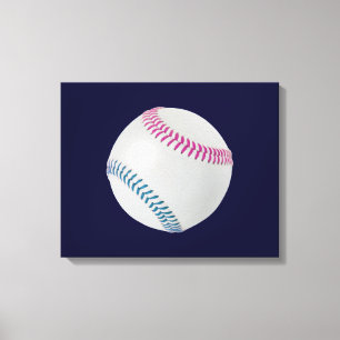 Toile Ventilateur de baseball_couleur_couleur_lacets_fu_