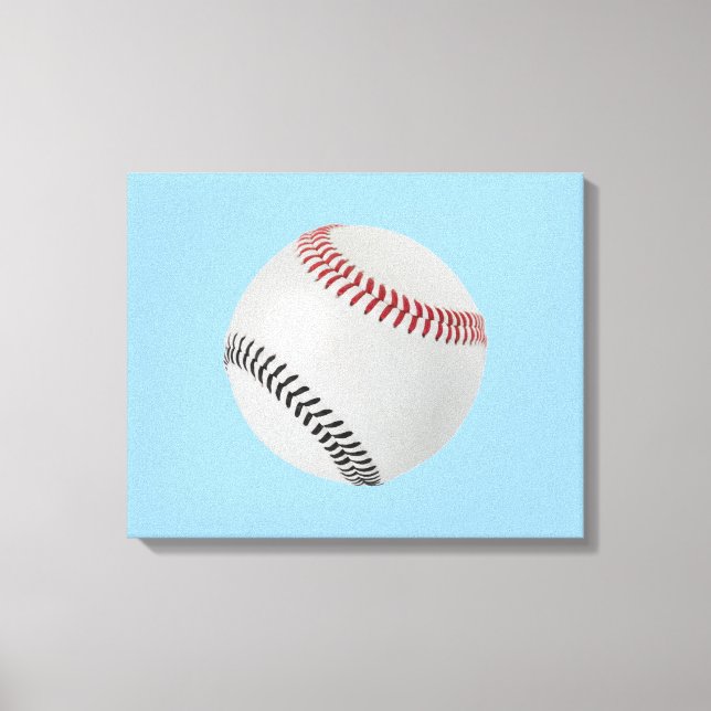 Toile Ventilateur de baseball_couleur_couleur_lacets_rd_ (Recto)