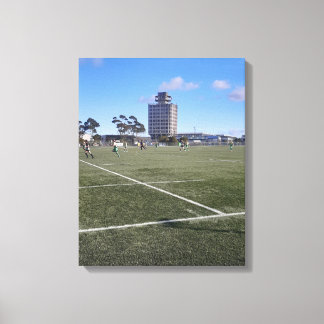 Toile Ventilateur de football ou photo paysage