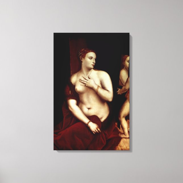 Toile Vénus devant le miroir (Recto)