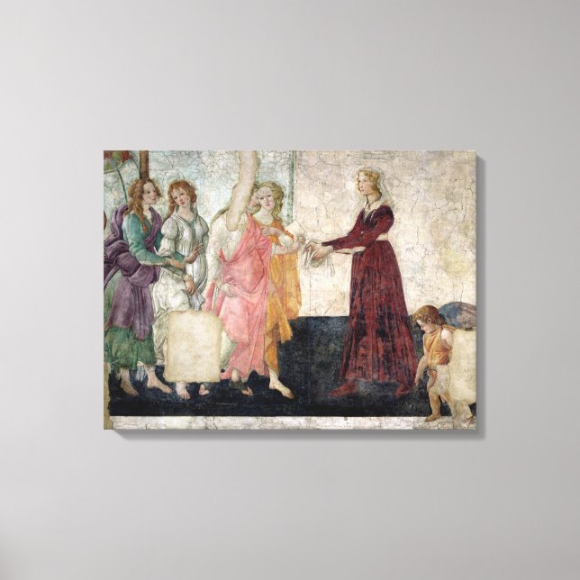 Toile Vénus et les Grâces (Recto)