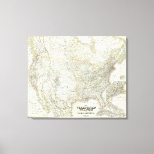 Toile Vereinigten Staaten von N America - Nord US