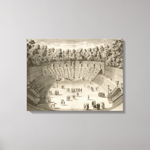 Toile Verger de Salle du Bal, Versailles, de 'Les P