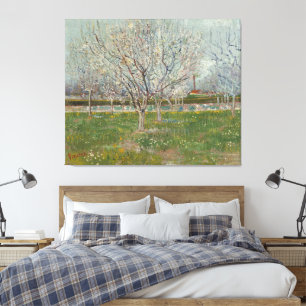 Toile Verger en fleurs - Vincent van Gogh