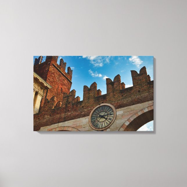 Toile Vérone (Italie), "portoni della Bra" (Recto)
