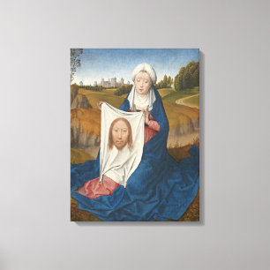 Toile Veronica de St, c.1470-1475 (huile sur le panneau)