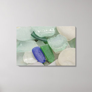 Toile Verre de plage pâle