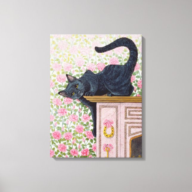 Toile Vers le haut Rose (Recto)