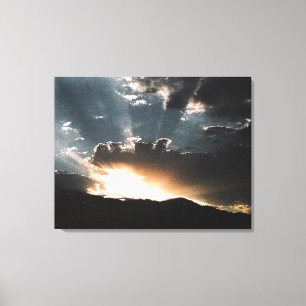 Toile Vers une tempête