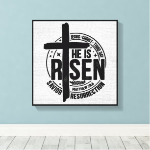 Toile Verset biblique chrétienne inspirant