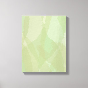 Toile Vert, cool, aquarelle tendance motif abstrait