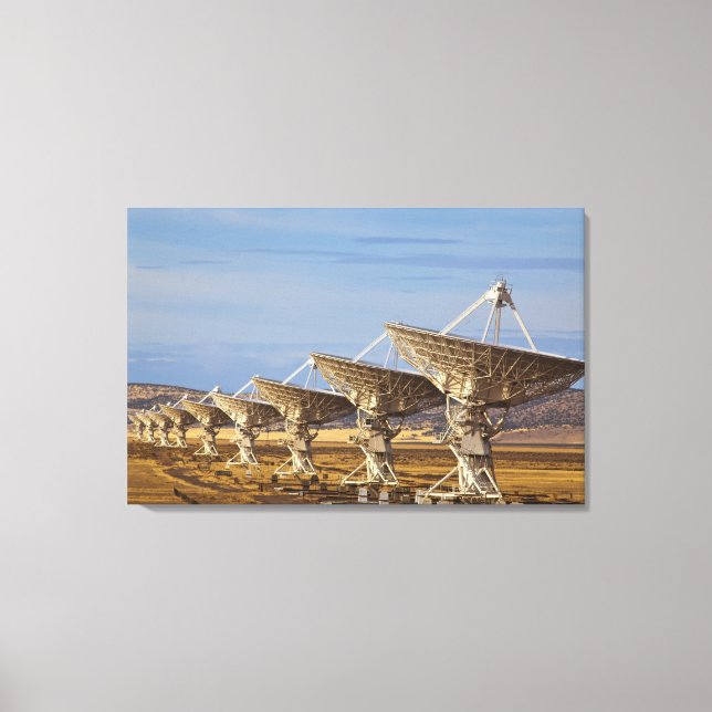 Toile Very Large Array aka Astronomie Radio Nationale (Recto)