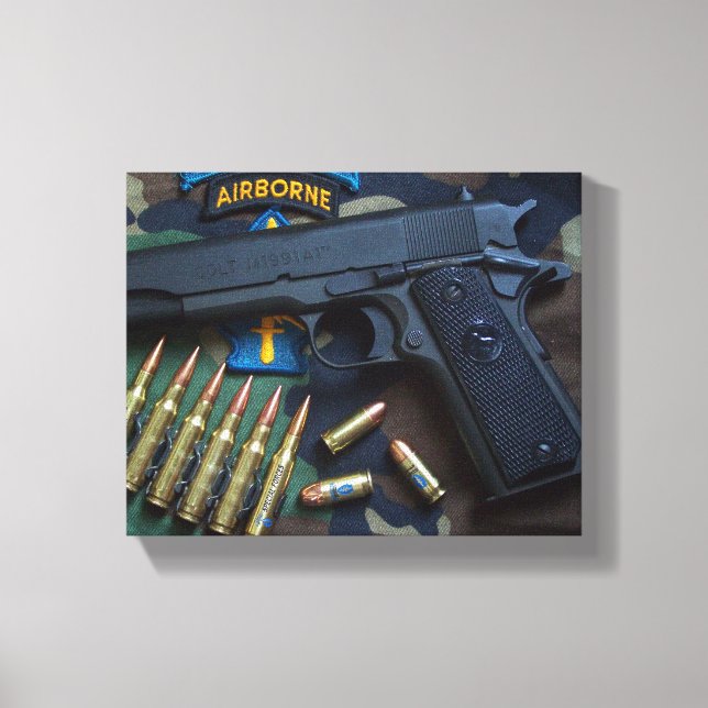 Toile vétérans des Bérets verts des Forces spéciales Imp (Recto)