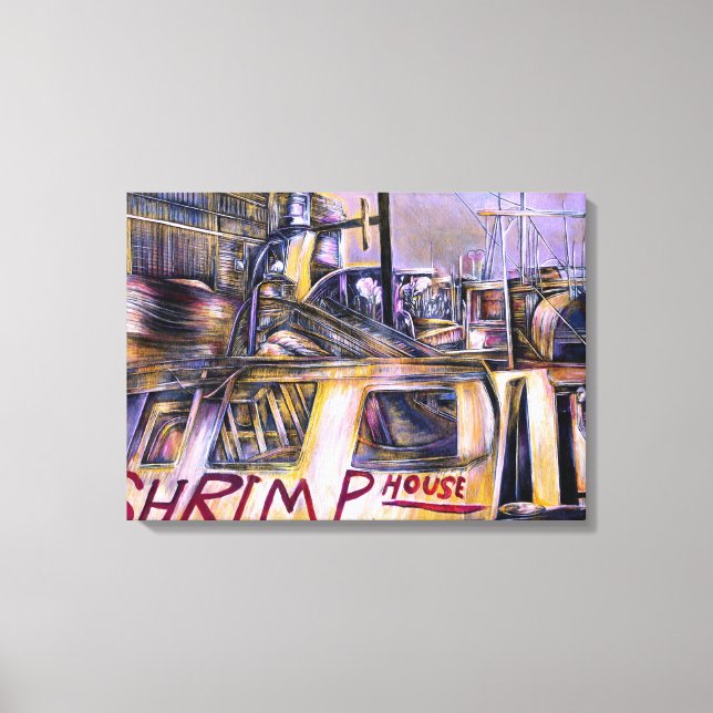 Toile Viande Mystère Née Dans L'Eau (Recto)