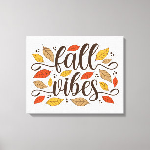 Toile Vibes d'automne