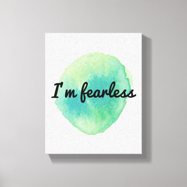 Toile vibes de motivation positives pour l'acceptation d (Recto)
