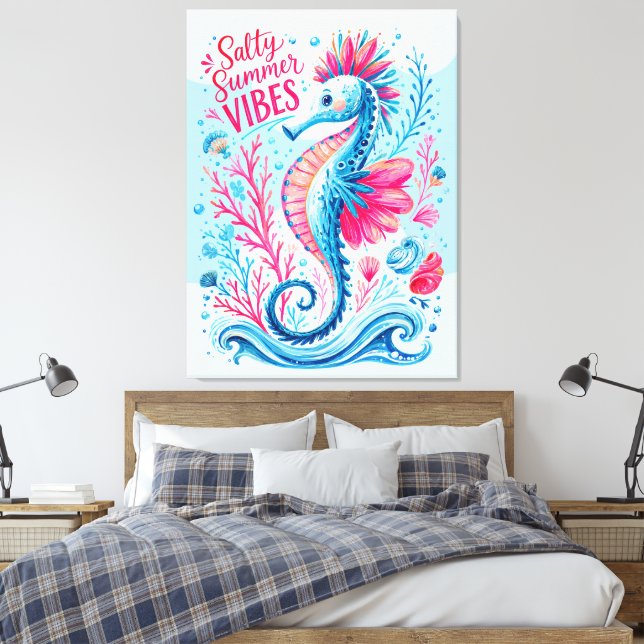 Toile Vibes d'été salées (Insitu(Chambre))