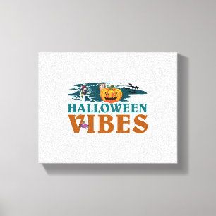 Toile Vibes d'Halloween