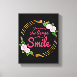 Toile vibes positives cite pour le travail, la vie et le