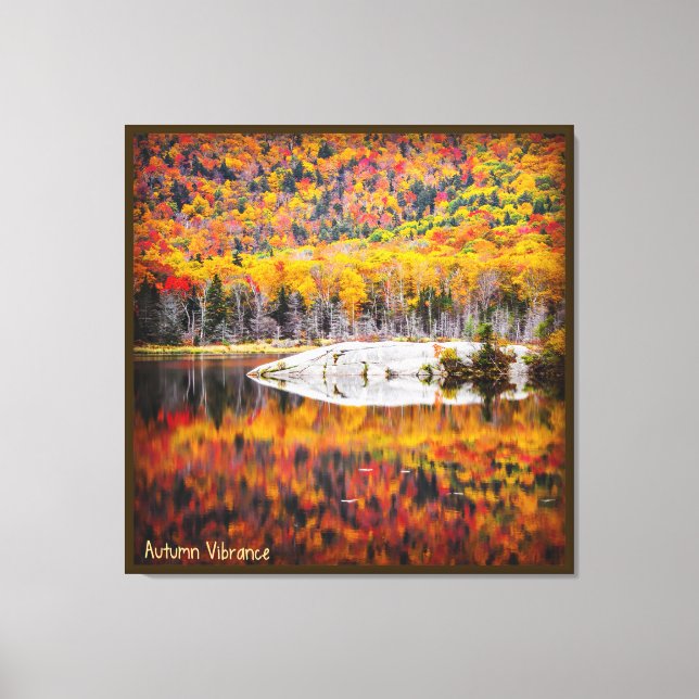 Toile Vibration d'automne (Recto)