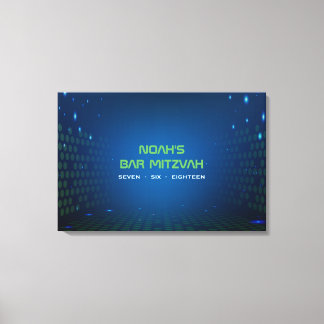 Toile VIDEO JEU SANS FIN Bar Mitzvah Connexion Bureau