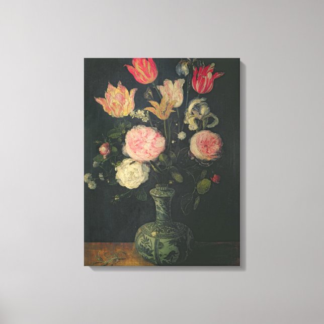 Toile Vie morte des fleurs (Recto)