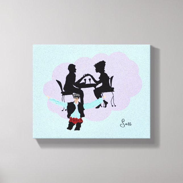 Toile : Vie nocturne (Recto)