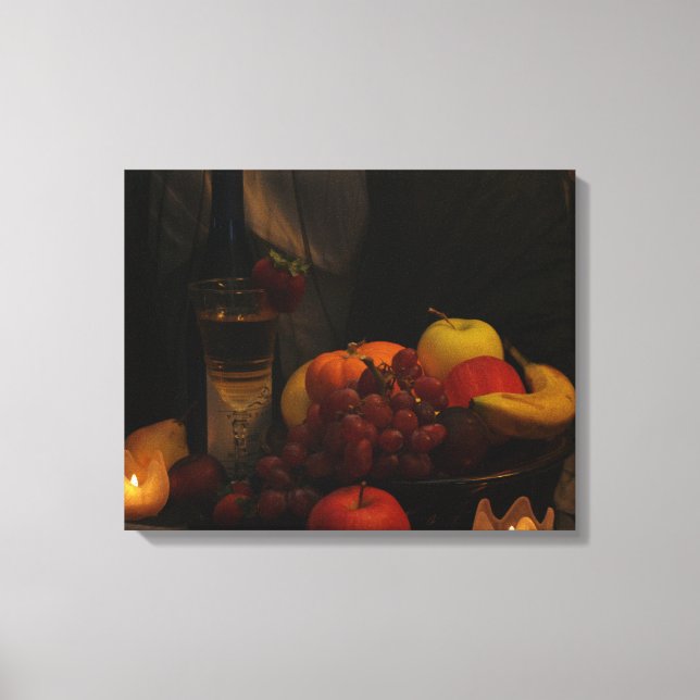 Toile Vie Personnelle / Fruits Et Vins (Recto)