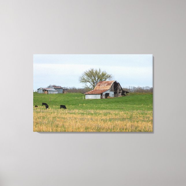Toile Vieille ferme d'Ozark (Recto)