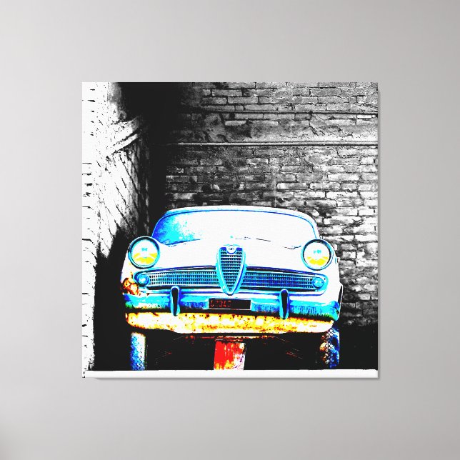 Toile Vieille voiture (Recto)