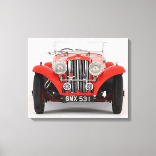 Toile vieille voiture 26