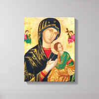 Vierge byzantine Marie et icône enfant Noël
