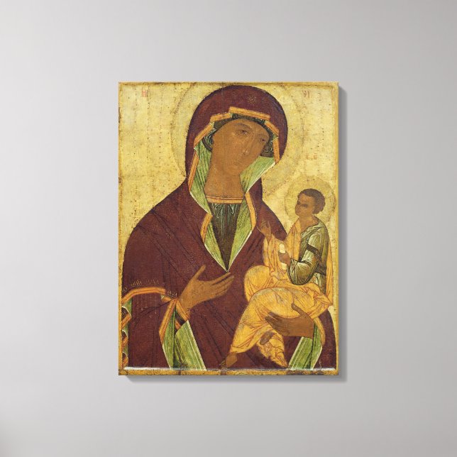 Toile Vierge et enfant, ch.1500 (Recto)