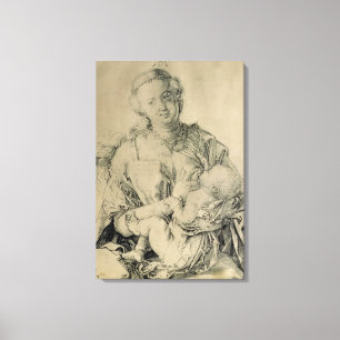 Toile Vierge Marie allaitant l'enfant du Christ, 1512