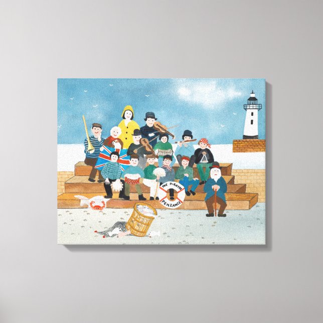 Toile Vieux pirates de la Penzance (Recto)