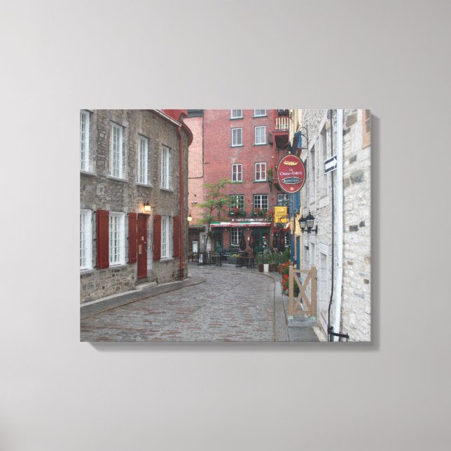 Toile Vieux-Québec - Couleur (Recto)