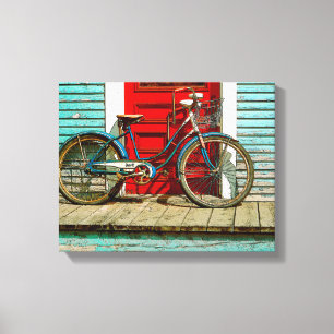 Toile Vieux Vélo 36 cm x 28 cm, 3.8 cm, Simple
