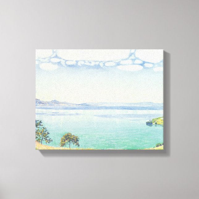 Toile View of Lake Leman from Chexbres, 1905 (Recto)
