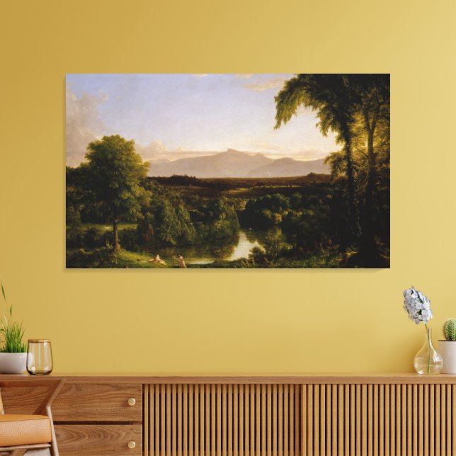 Toile View on the Catskill—Early Autumn (Insitu(Salon))