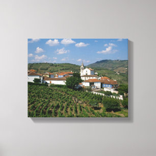 Toile Vignobles, village de San Miguel, Douro
