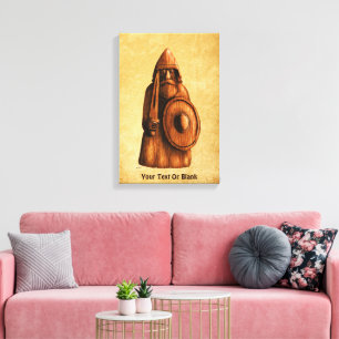 Toile Viking rustique