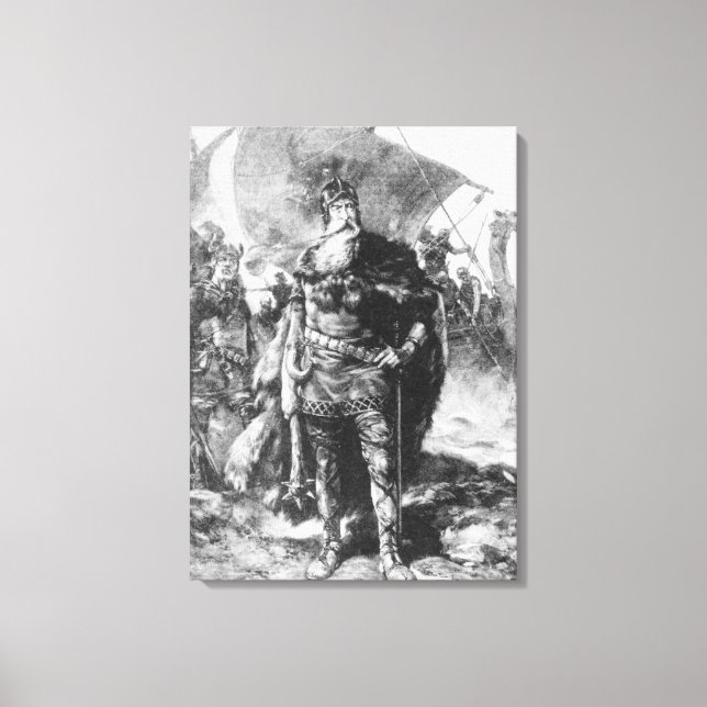 Toile Viking Warrior (Recto)