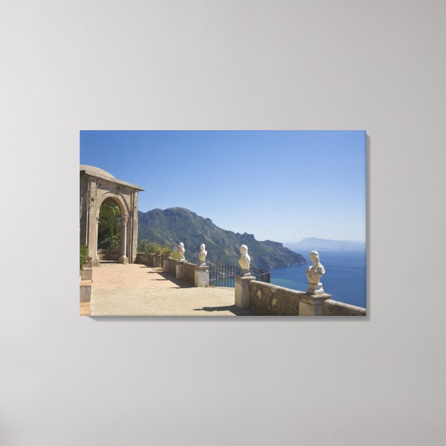 Toile Villa Cimbrone, Ravello, Campanie, Italie (Recto)