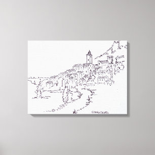 Toile Village de Speracèdes   Provence, France