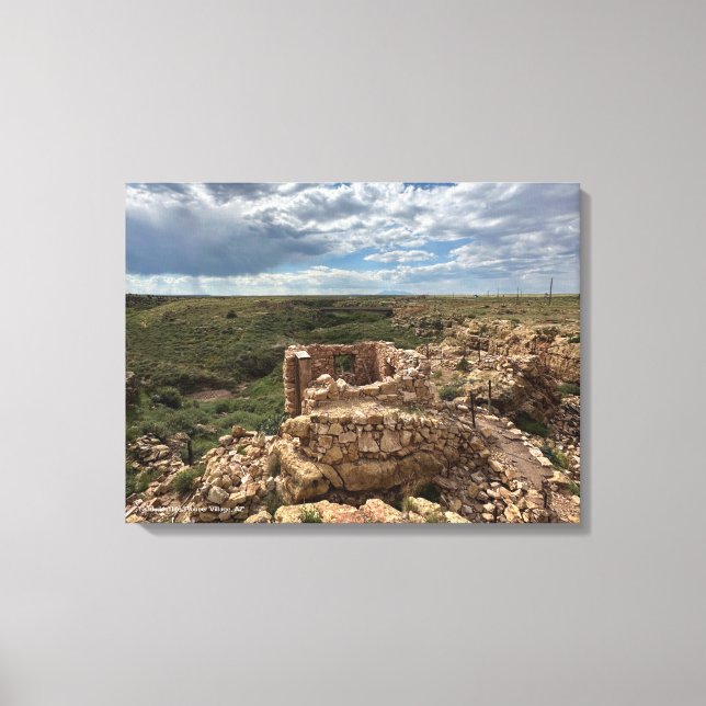 Toile Village Pioneer Imprimer @3dudes1life (Recto)