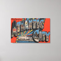 Ville Atlantique, New Jersey - Grande Lettre