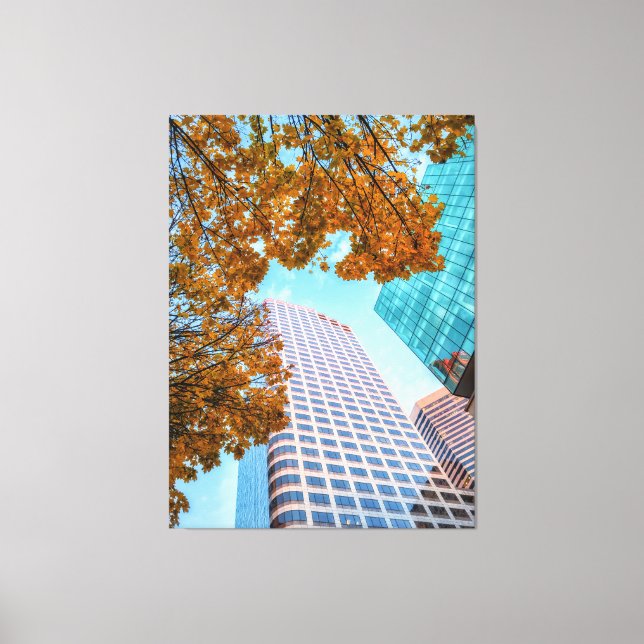 Toile Ville colorée (Recto)