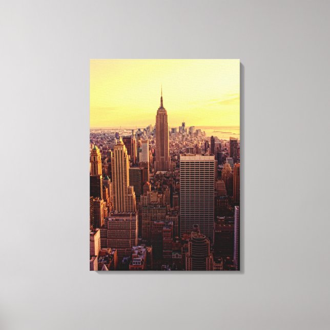 Toile Ville de New York avec Empire State (Recto)