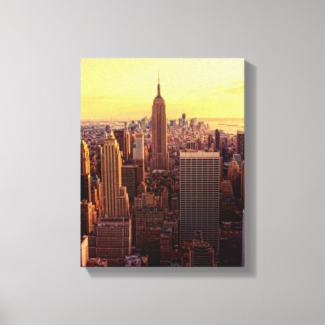 Toile Ville de New York avec Empire State (Recto)